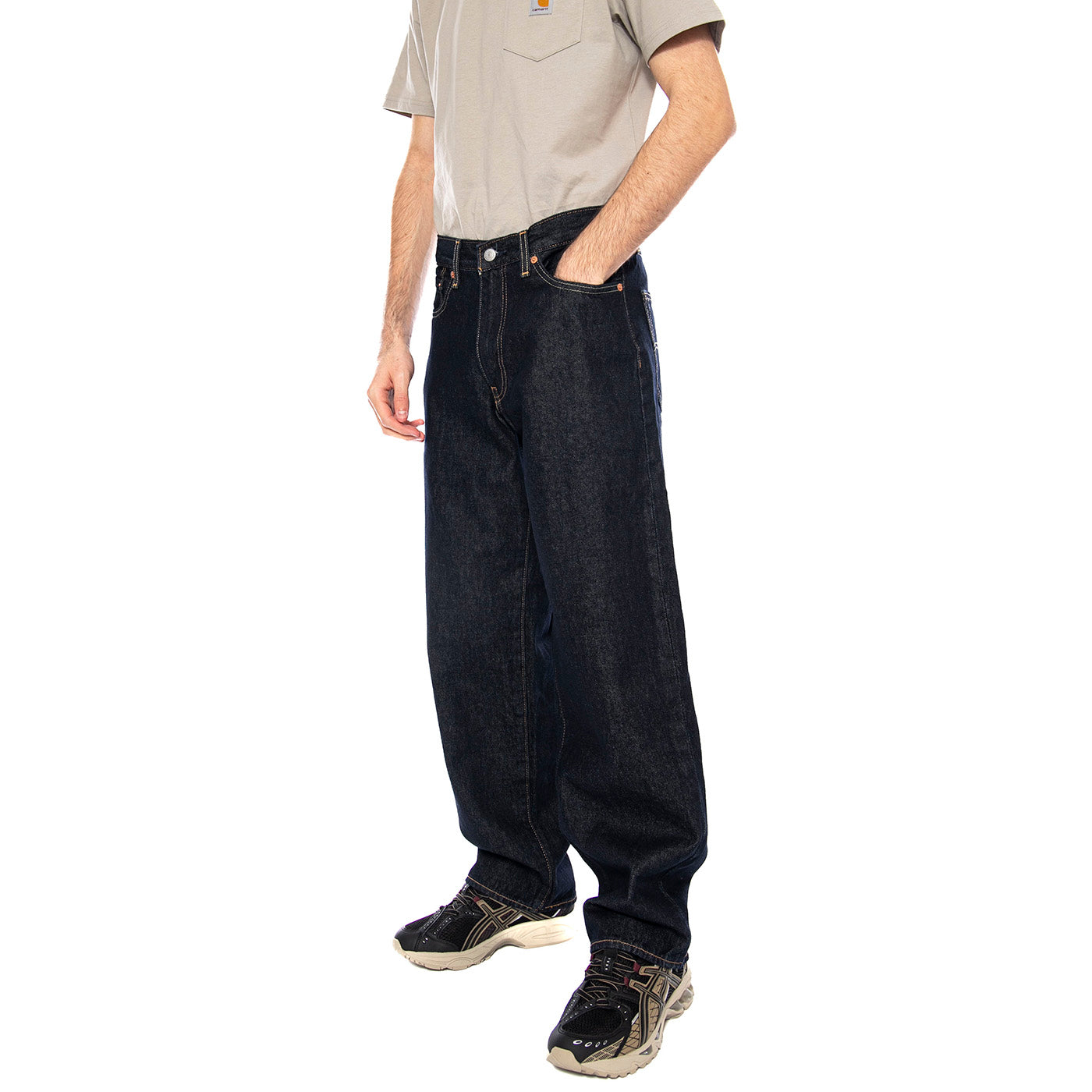 578™ Baggy Good As New Rinse T2 - Pantaloni Uomo Bllu A4750-0018 Dark Indigo LEVIS 