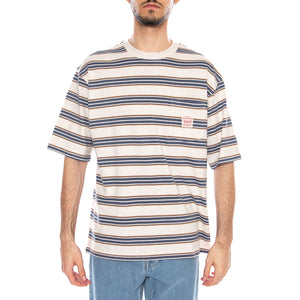 Workwear Tee Caspian Stripe - Maglietta Girocollo Uomo Multicolore A5850-0027 CSW LEVIS 