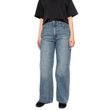 RIBCAGE WIDE LEG - Pantaloni Denim Jeans Donna Blu  Donna LEVIS