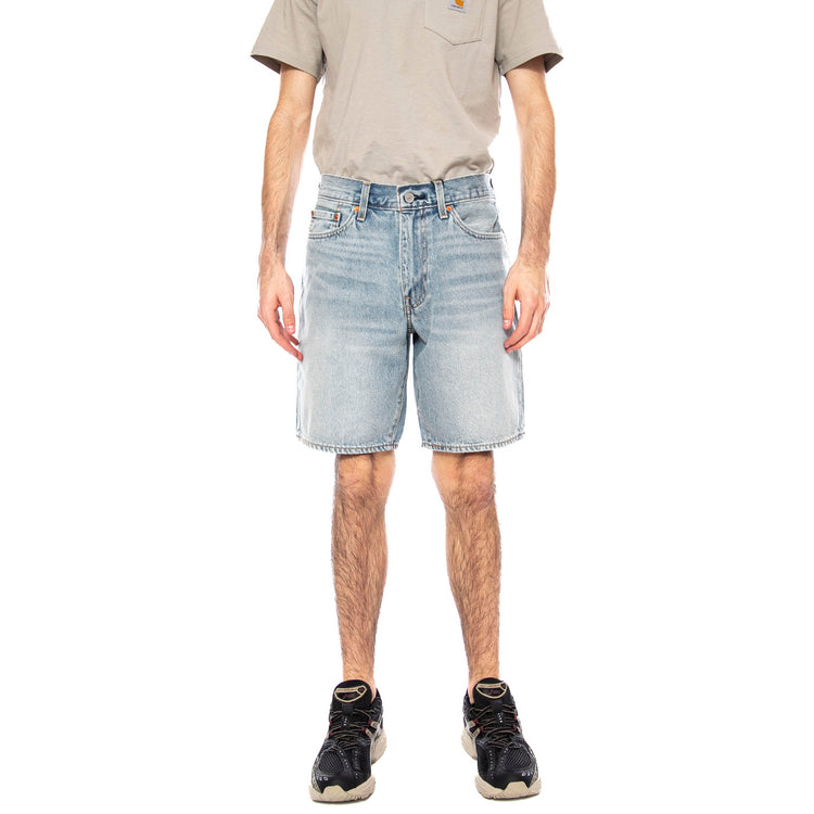468 Loose Shorts - Light Workout Shorts - Bermuda Denim Jeans Uomo Blu A8461 0039 LEVIS 