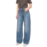 XL Straight - Good Grades Tencel Med Indigo - Pantaloni Denim Jeans Donna Blu  Donna LEVIS