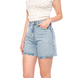 High Baggy Short - Snowing In LA - Bermuda Donna Denim Jeans Blu  Donna LEVIS