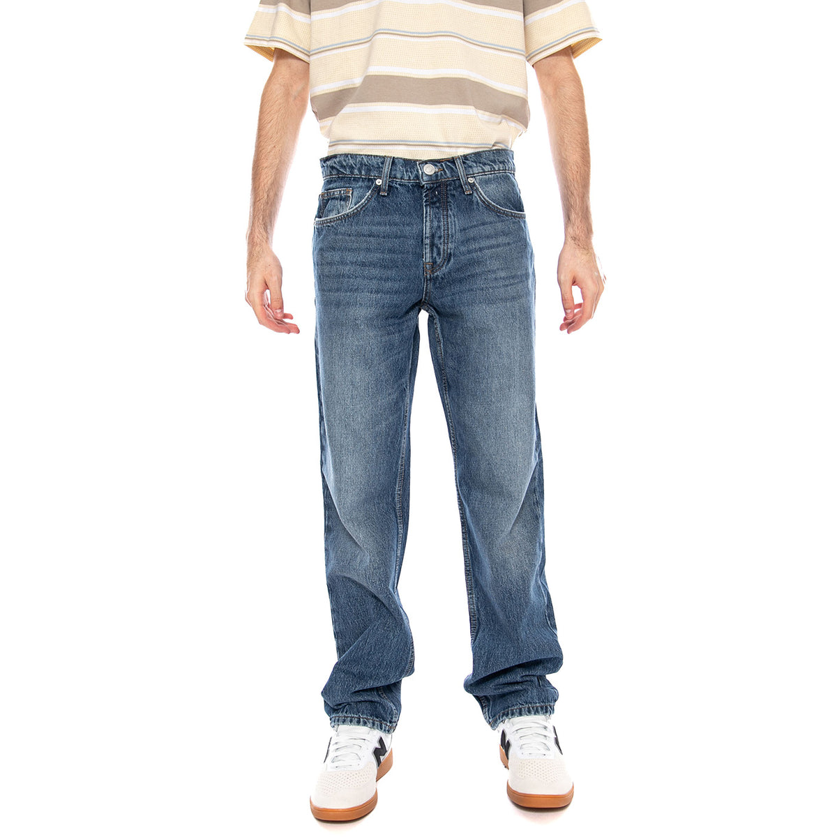 Onswyler Life Reg 14 LS Crewknit Noos Blue Denim - Pantaloni Denim Jeans Uomo Blu 22024939 BLD ONLY & SONS 