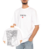 ONSFRED BLUEPRINT LIFE RLX BRIGHT WHITE - Maglietta Girocollo Uomo Bianca  Uomo ONLY & SONS