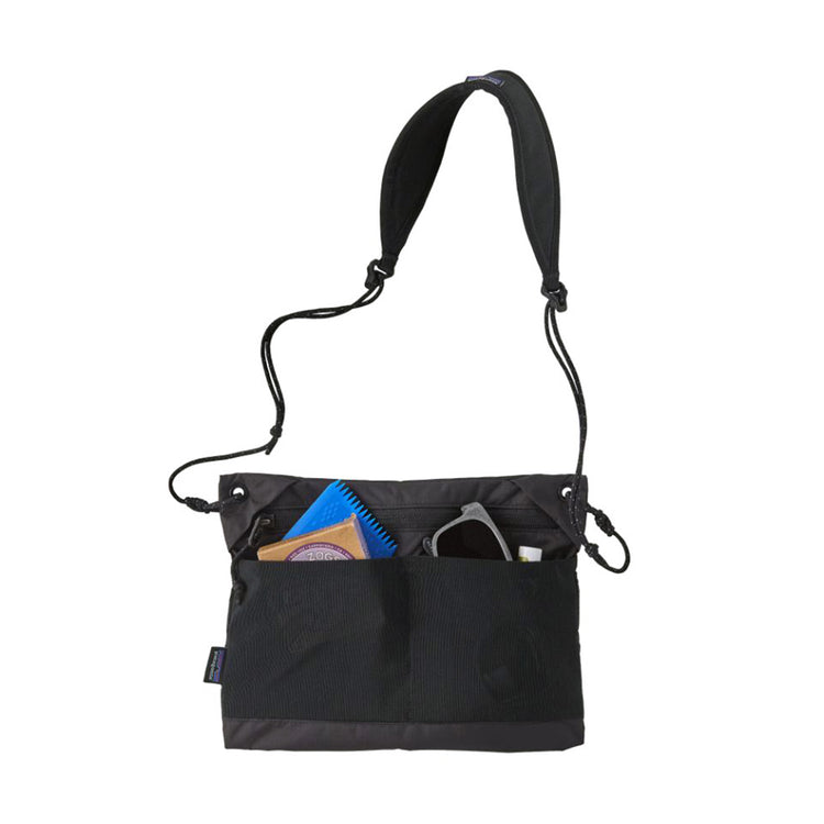TERRAVIA SACOCHE BLACK - Borsa a Tracollo Nera 48835 BLK PATAGONIA 