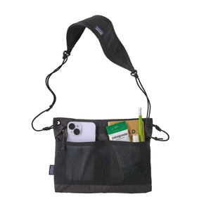 TERRAVIA SACOCHE BLACK - Borsa a Tracollo Nera 48835 BLK PATAGONIA 