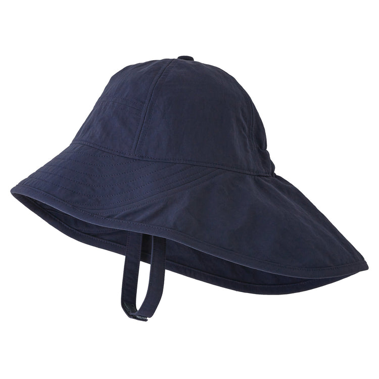BABY BLOCK-THE-SUN HAT NAVY - Cappello da Pescatore Blu 66090 NENA PATAGONIA 