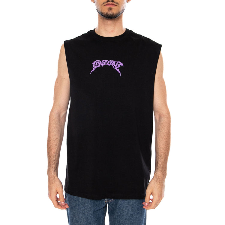 OUT OF TIME TANK BLACK - Canotta Uomo Nera SCA-VST-0846 BLK SANTA CRUZ 