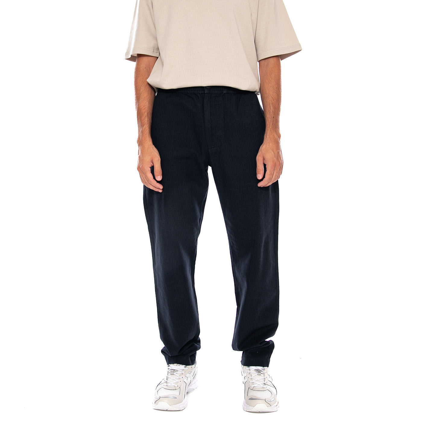 STRAIGHT PANTS NAVY TRAVEL LIGHT - Pantaloni Uomo Blu MPT00185 SPN THINKING MU 