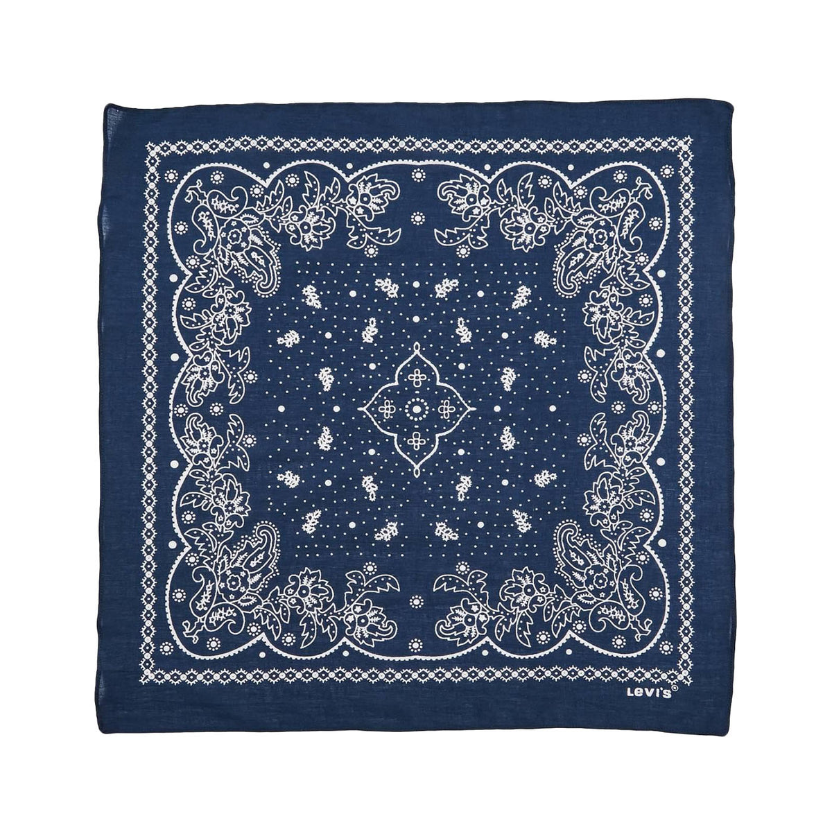 Sciarpa Paisley Navy Blue - Bandana Blu 80559_4 . LEVIS 