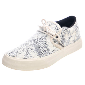 Wm Cuba Sneakers - Off White / Black / Cornerstone - Scarpe Profilo Basso Donna Bianche 98105-162-M-162 . SUPRA 