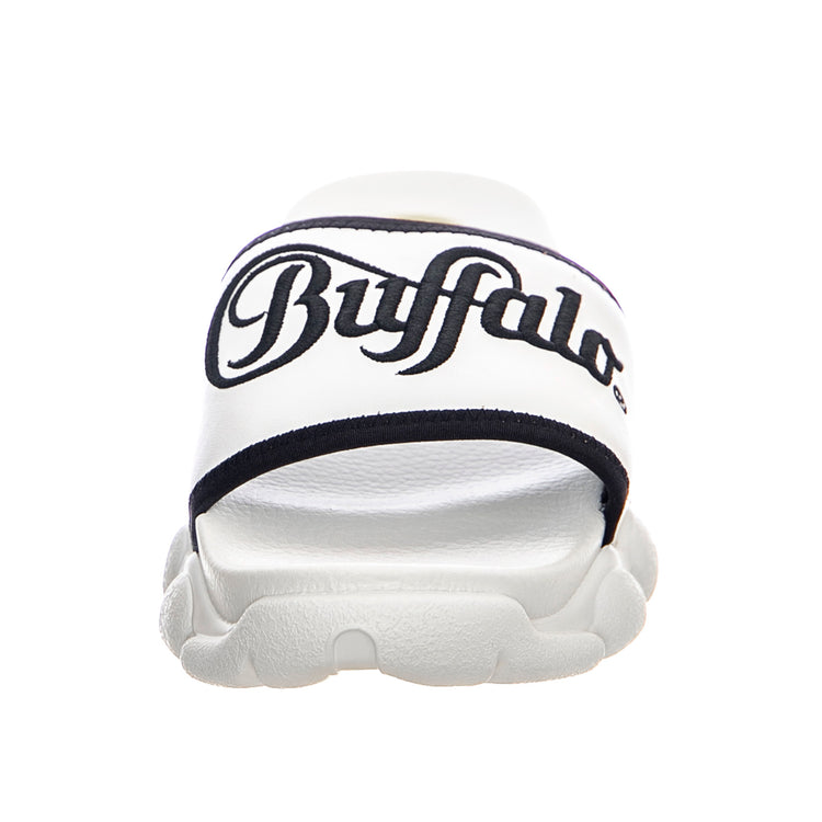Elani - White/Black - Sandali Donna Bianchi BFSELANI-WH . BUFFALO 