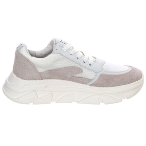 Waves Combo - Scarpe Stringate Profilo Basso Donna Bianche WWC-NW . NAKED WOLFE 