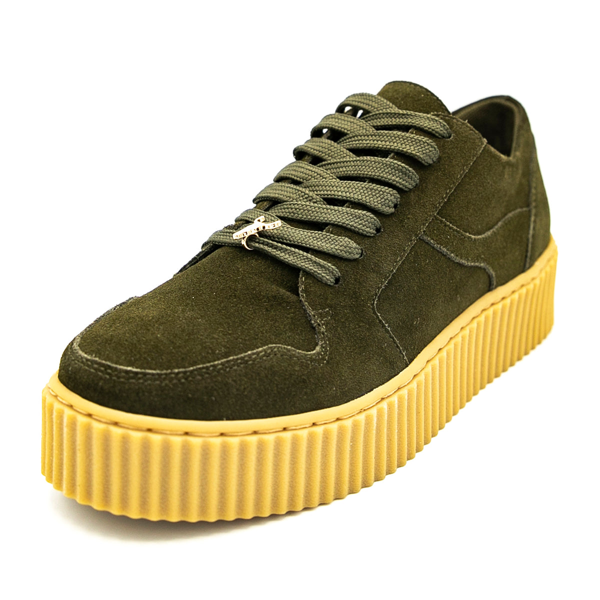 Oracle Shoes - Moss Green - Scarpe Stringate Profilo Basso Donna / Uomo Verdi WSPORACLE-MOSS . WINDSOR SMITH 