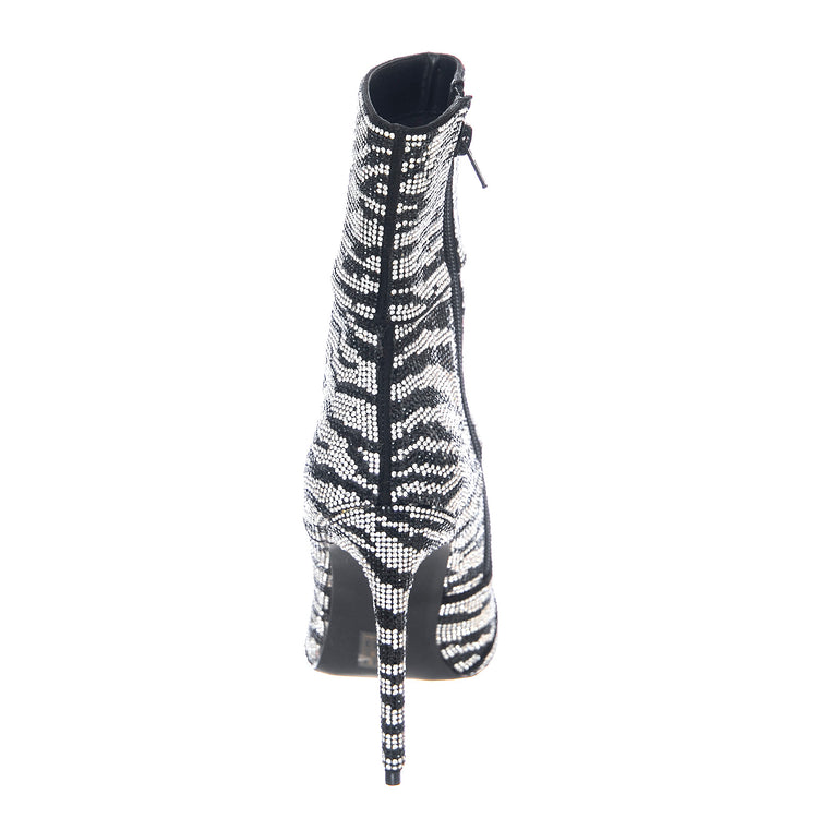 Winona Boots - Zebra - Stivali Donna Bianchi / Neri SMSWINONA-ZEBRA . STEVE MADDEN 