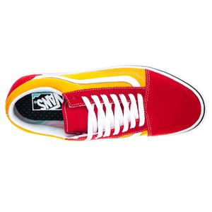 Tape Mix ComfyCush Old Skool Sneakers - Red / Cadmium - Scarpe Profilo Basso Uomo Multicolore VN0A3WMAWX41 . VANS 