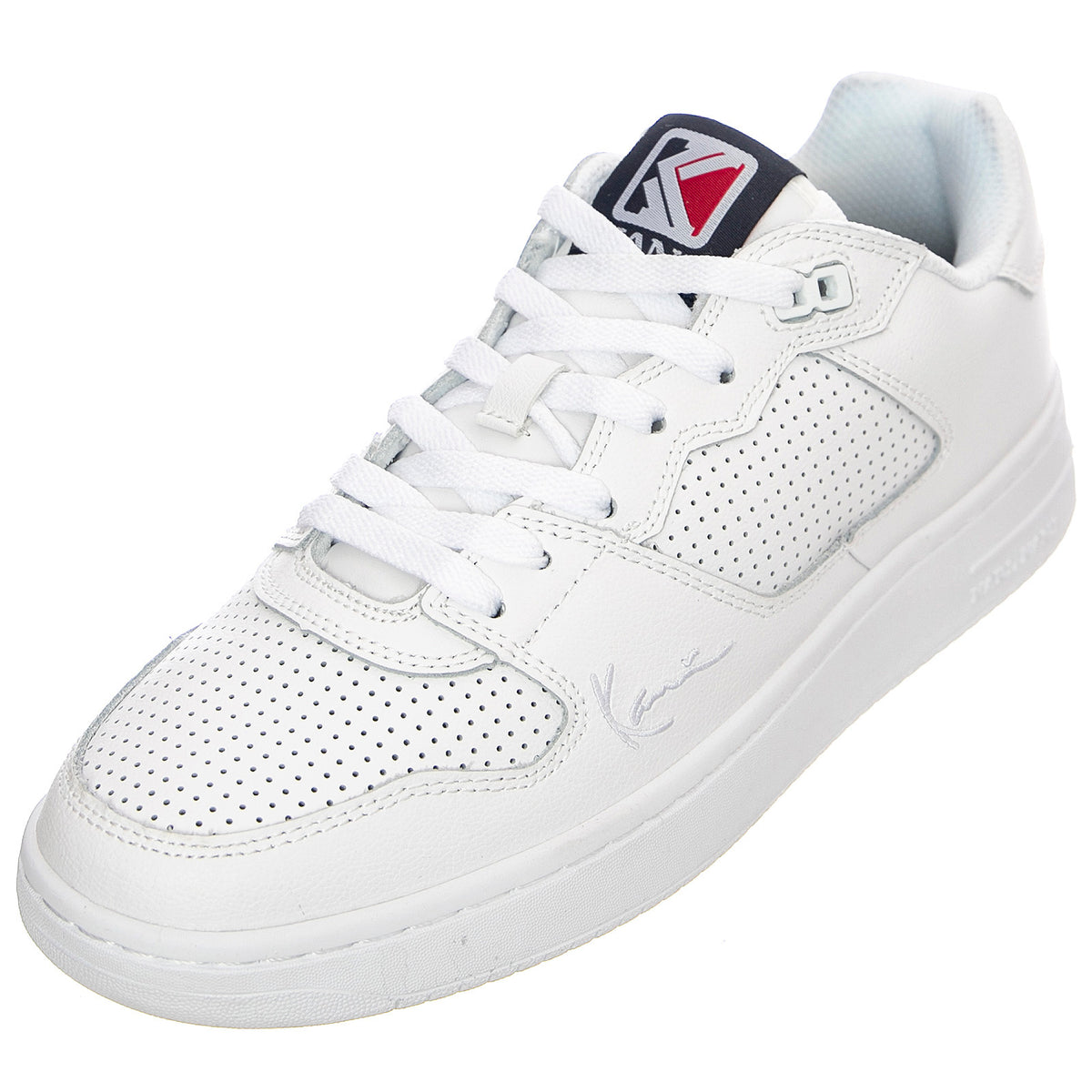 Mens Kani 89 Shoes - All White - Scarpe Stringate Profilo Basso Uomo Bianche KRSKKFWM000001 . KARL KANI 