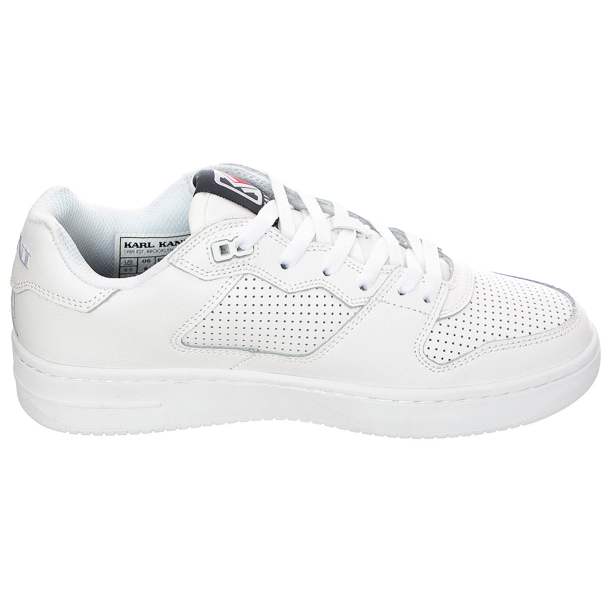 Mens Kani 89 Shoes - All White - Scarpe Stringate Profilo Basso Uomo Bianche KRSKKFWM000001 . KARL KANI 
