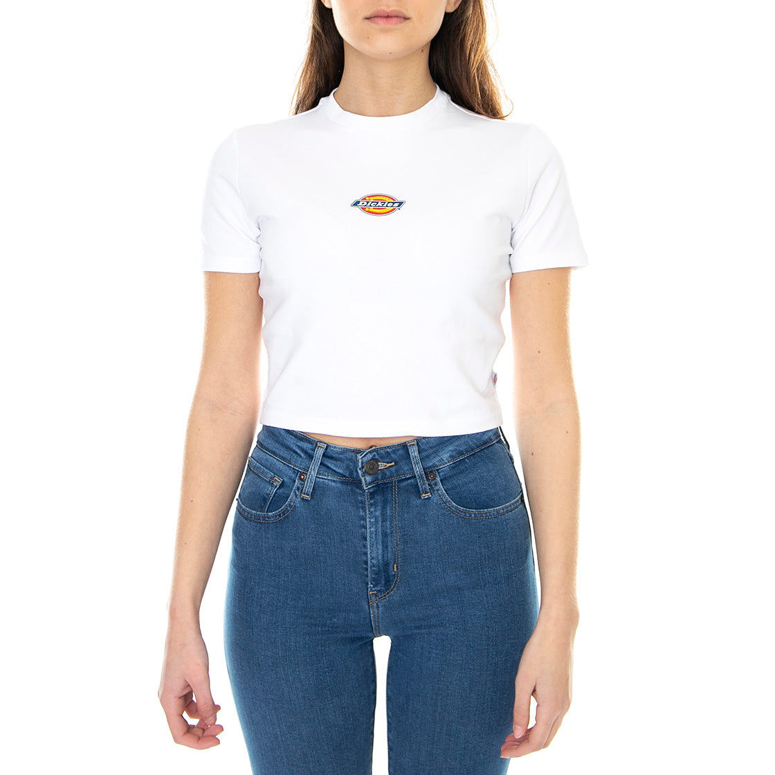 Maple Valley - Maglietta Girocollo Donna Bianca DK0A4XPOWHX1 . DICKIES 