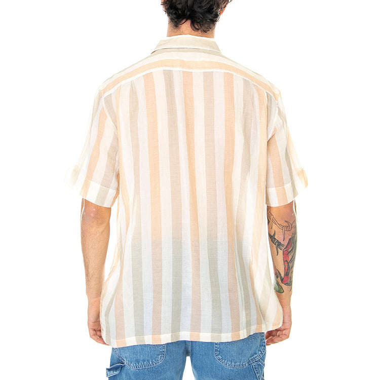 LMC Camp - Camicia Maniche Corte Uomo Multicolore / Cedar Stripe A2174-0001 . LEVIS 