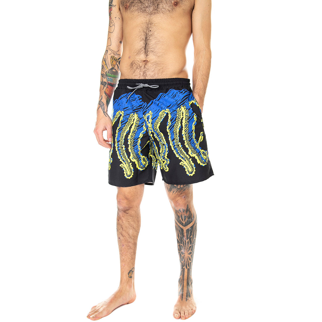 Octopus Draft - Costume da Bagno Uomo Nero / Multicolore 22SOBS11-BLACK . OCTOPUS 