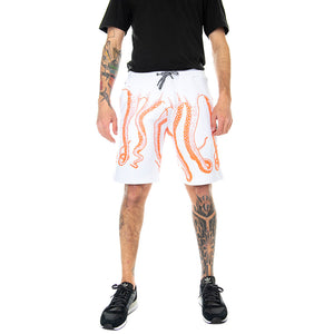 Outline - Bermuda Uomo Bianchi 22SOSS03-WHITE . OCTOPUS 