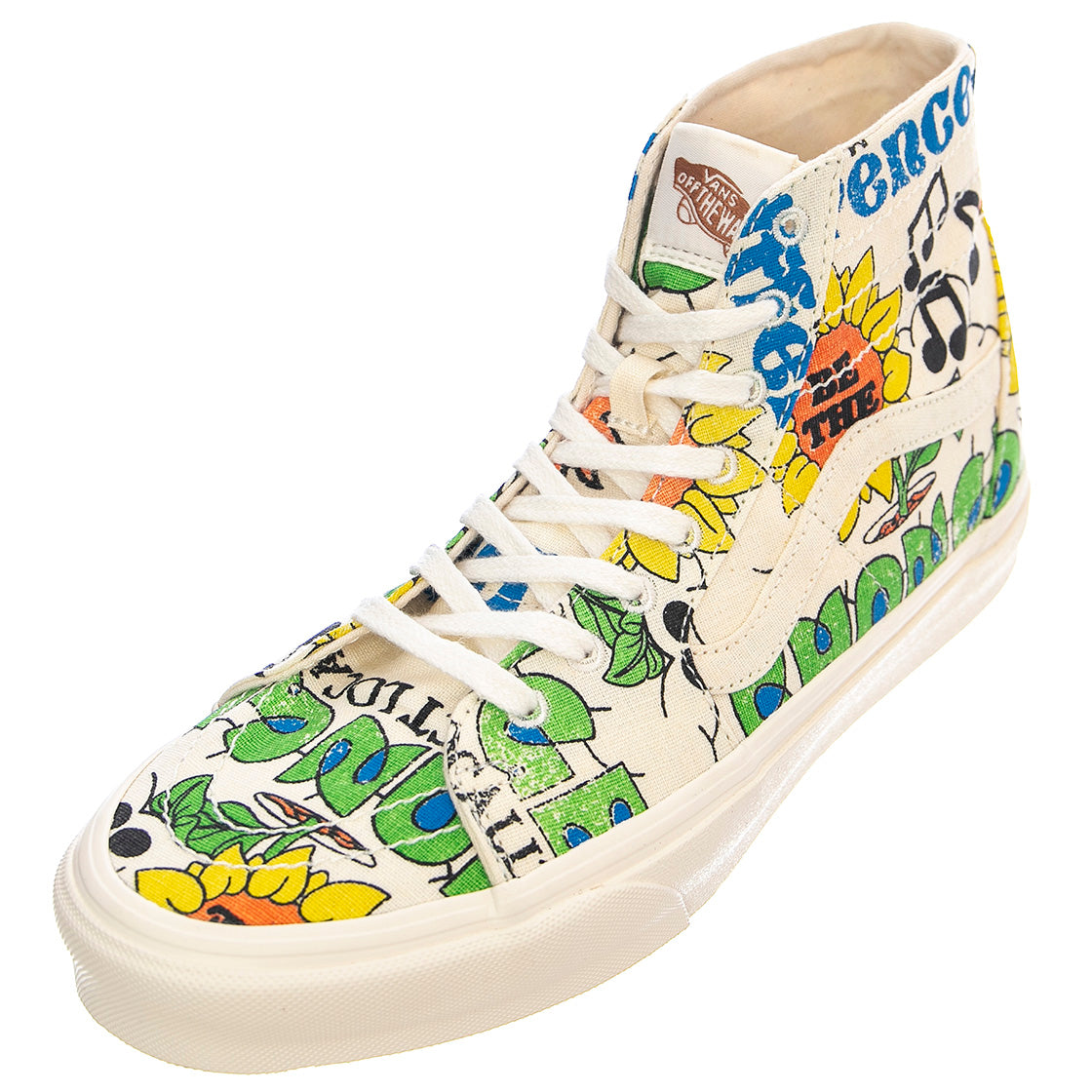 UA SK8-Hi Tapered (Eco Theory) - Scarpe Stringate Profilo Alto Uomo Multicolore / Eco Positivity / Natural VN0A4U16ARG1 . VANS 