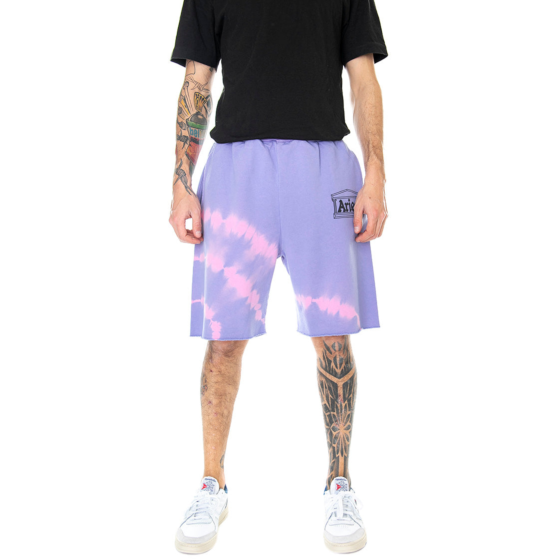 Tie-Dye Temple - Bermuda Uomo Viola / Lilac SRAR30202-LLC . ARIES 
