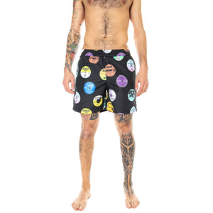 Drift Trunk Record Print, Black - Costume da Bagno Uomo Multicolore I015812.09U.00.03 . CARHARTT WIP 