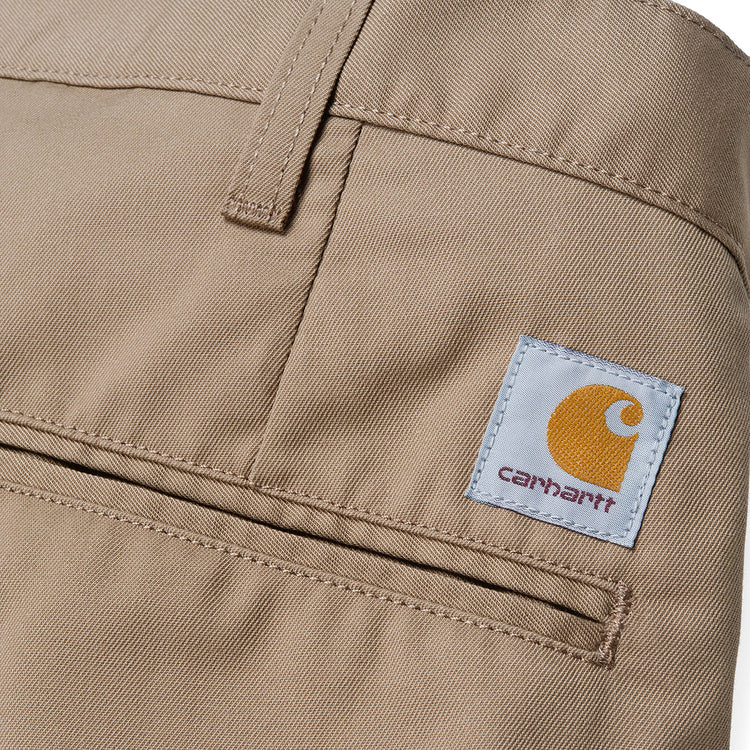 Presenter Short Leather - Bermuda Uomo Beige I021018.8Y.02.00 . CARHARTT WIP 