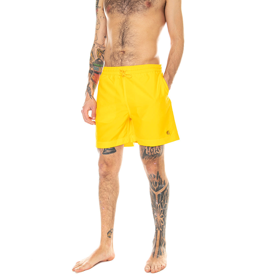 Chase Trunk Sunflower / Gold - Costume da Bagno Uomo Arancione I026235.08P.90.03 . CARHARTT WIP 