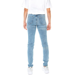 W' Bix Pant Blue LSW - Pantaloni Denim Jeans Donna Blu I026603.01.47.00 . CARHARTT WIP 