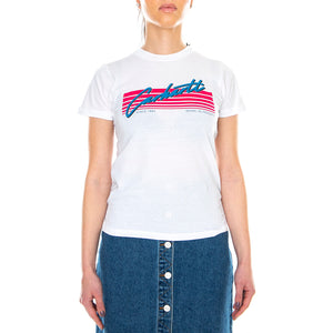 W' S/S Horizon T-Shirt White - Maglietta Girocollo Donna Bianca I027837.02.00.03 . CARHARTT WIP 