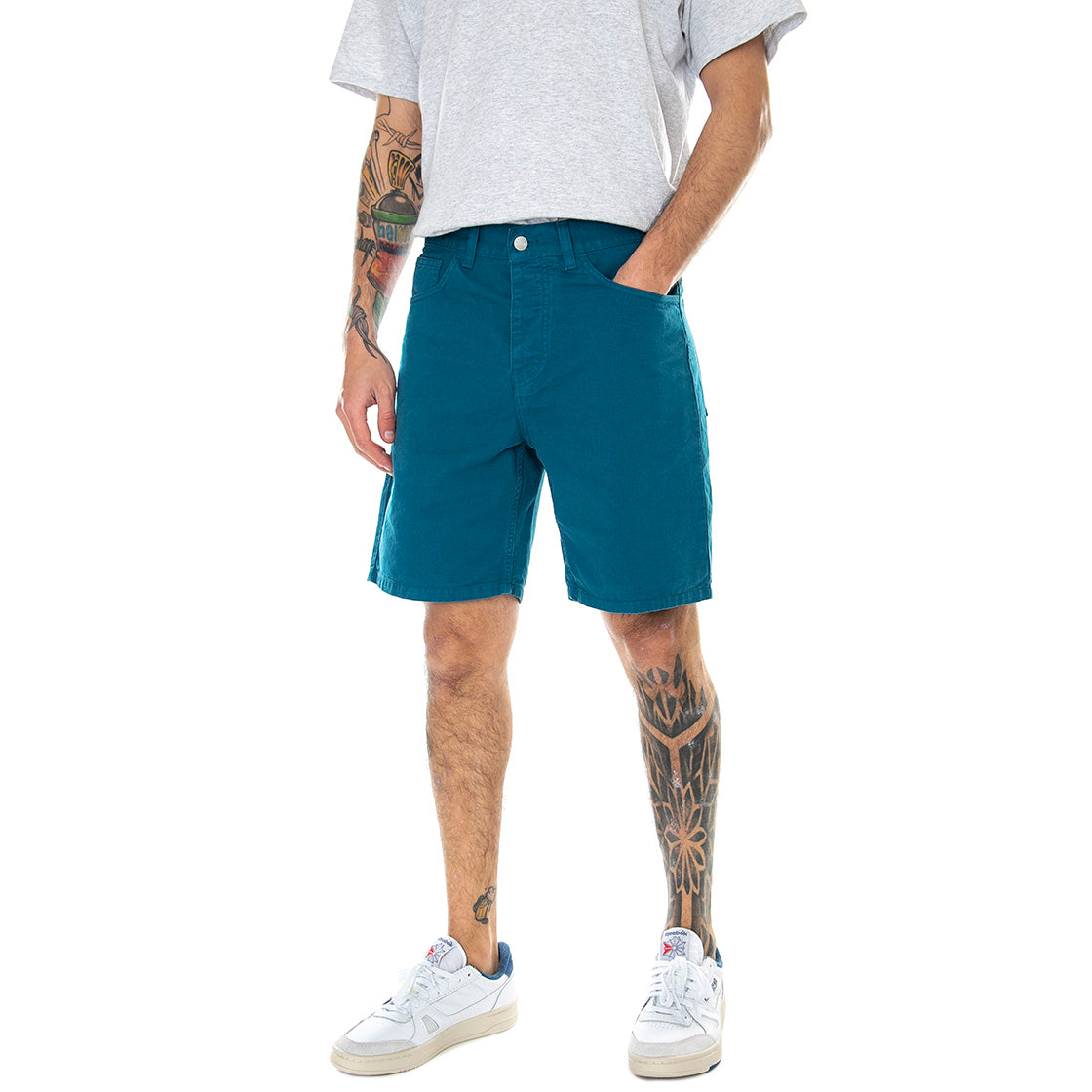Newel Short Moody Blue - Bermuda Uomo Blu I027952.08N.GD.00 . CARHARTT WIP 