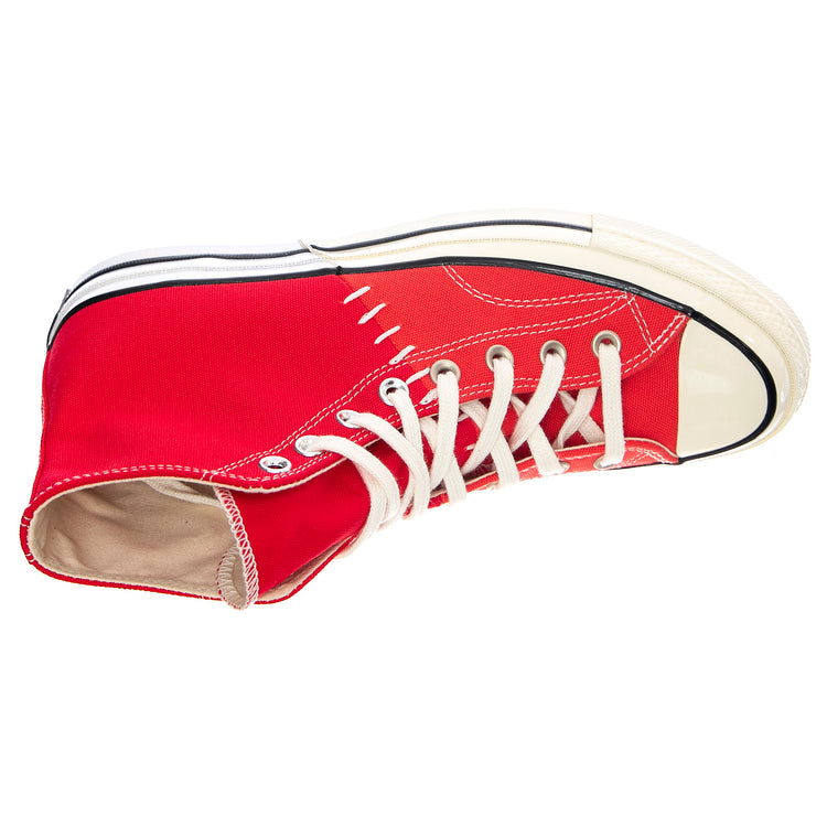 Chuck 70 Reconstructed Canvas Hi Sneakers - Red - Scarpe Profilo Alto Uomo Rosse 164554C . CONVERSE 
