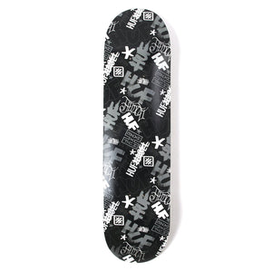Haze x Huf - Tavola da Skateboard Nera / Multicolore - 8. AC00494-BLACK . HUF 