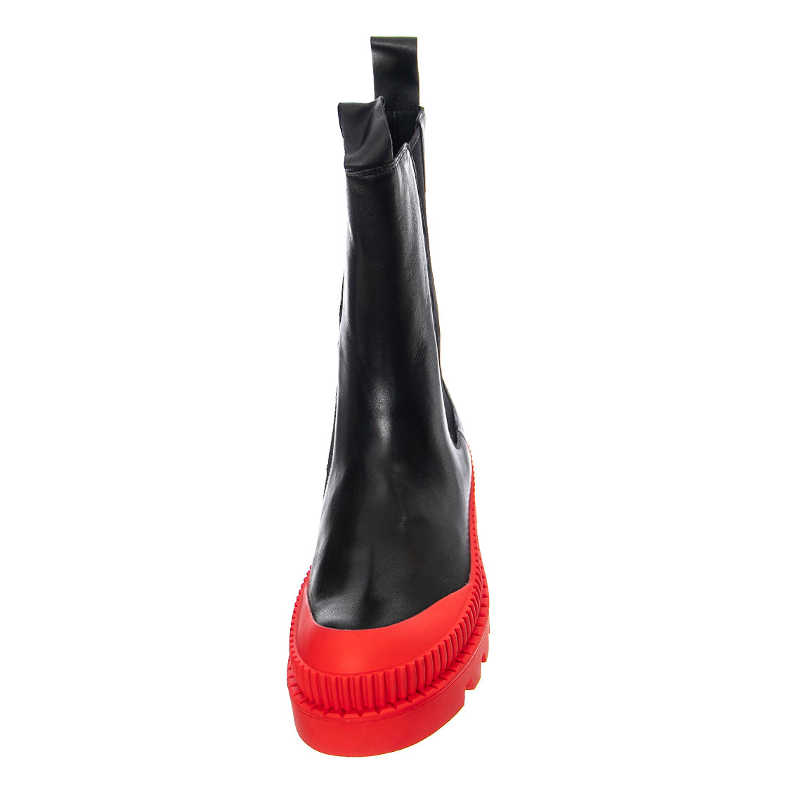 Womens Trecking Black / Red Boots JCSJC97021-BLA . JEFFREY CAMPBELL 
