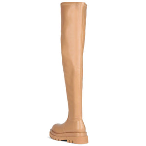 Tanked-Ok - Stivali Donna Beige / Natural JCSJCD0342009-NAT . JEFFREY CAMPBELL 