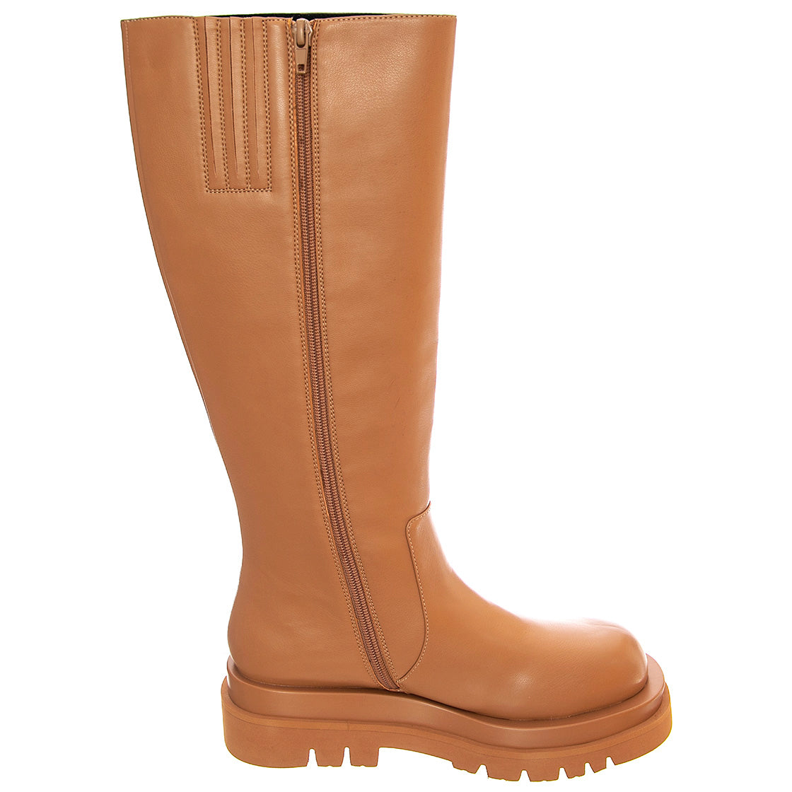 Tanked-Kh - Stivali Donna Beige / Natural JCSJCD03422-NUDE . JEFFREY CAMPBELL 