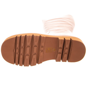Tanked-Kh - Stivali Donna Beige / Natural JCSJCD03422-NUDE . JEFFREY CAMPBELL 