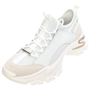 Medusa - Scarpe Stringate Profilo Basso Donna Bianche SMPMEDUSA-WHT . STEVE MADDEN 