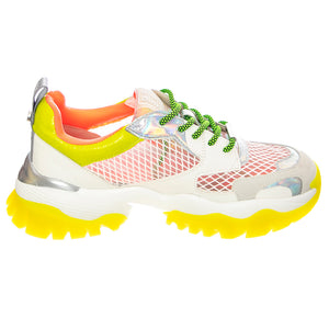 TREASURES YLW MULTI - Scarpe Stringate Donna Multicolore SMPTREASURES-YLW . STEVE MADDEN 