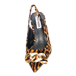 Womens Jazzily Leopard Velvet Sandals SMSJAZZILY-LEO . STEVE MADDEN 
