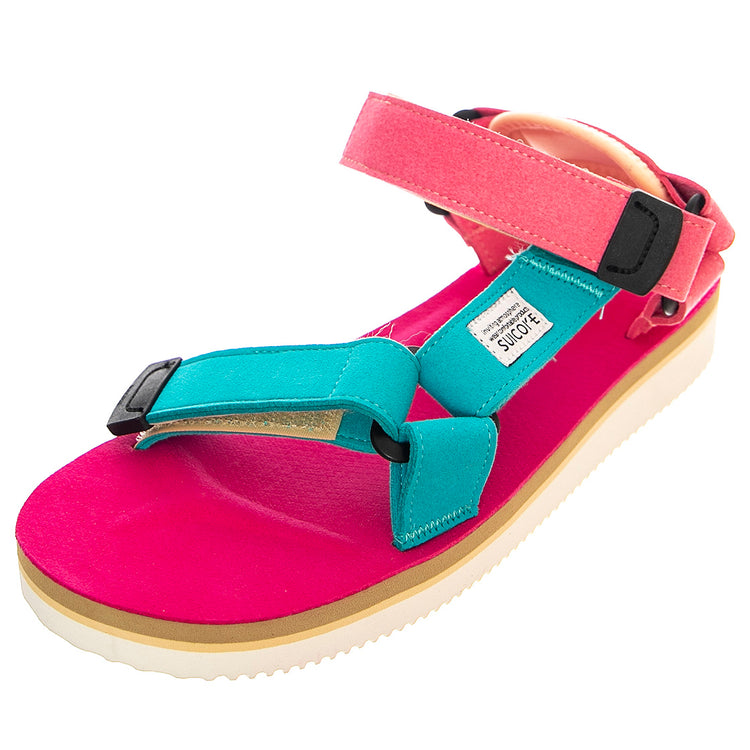 Depa-Ecs - Sandali Donna Multicolore / Turquoise OG-022A.-137 . SUICOKE 