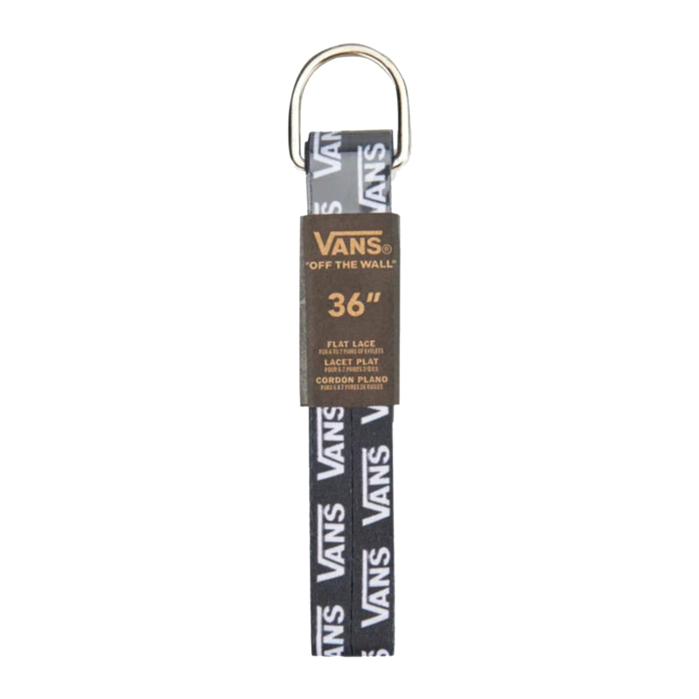 MN VANS LACES 36" BLACK/WHITE - Lacci Vans Nero VN000XZYY281 . VANS 