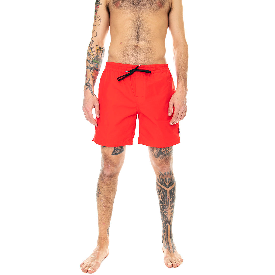 Primary Volley II - Costume da Bagno Uomo Rosso / High Risk Red VN0A49R54PV1 . VANS 