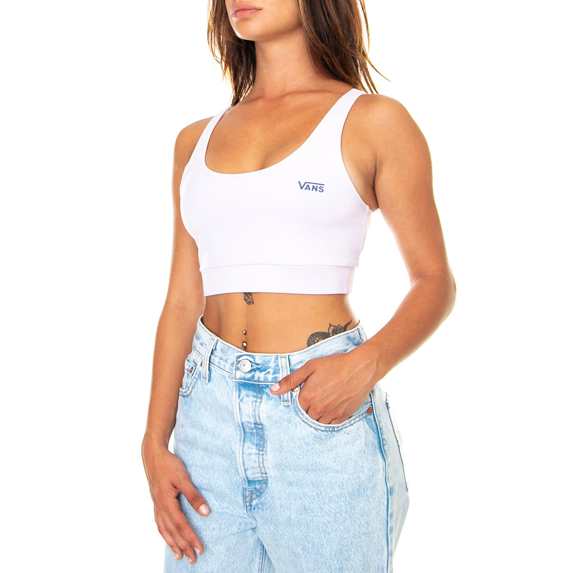 Wm Flying V Bralette - Top Donna Viola / Lavender Fog VN0A7PNCYEU1 . VANS 