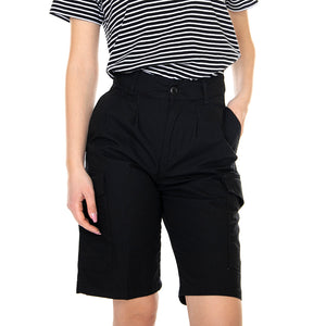W' Collins Short Black Rinsed - Bermuda Donna Neri I031566-8902 . CARHARTT WIP 