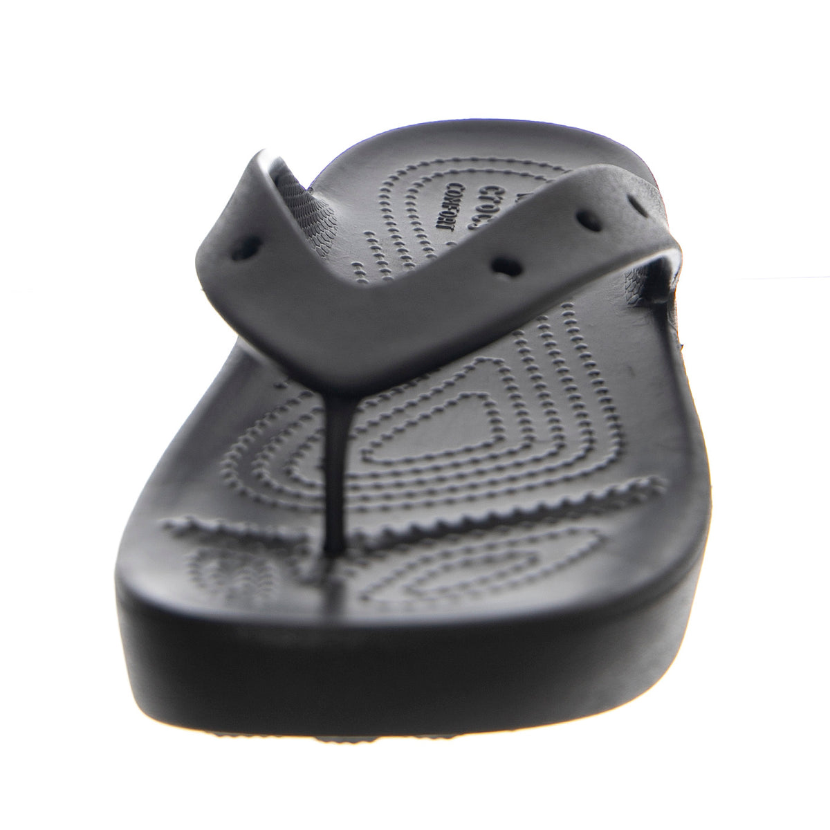 W' Classic Platform Flip Black - Sandali Donna Neri CR.207714-BLK . CROCS 