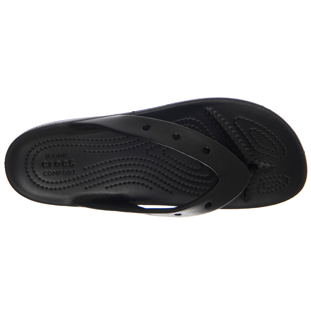 W' Classic Platform Flip Black - Sandali Donna Neri CR.207714-BLK . CROCS 